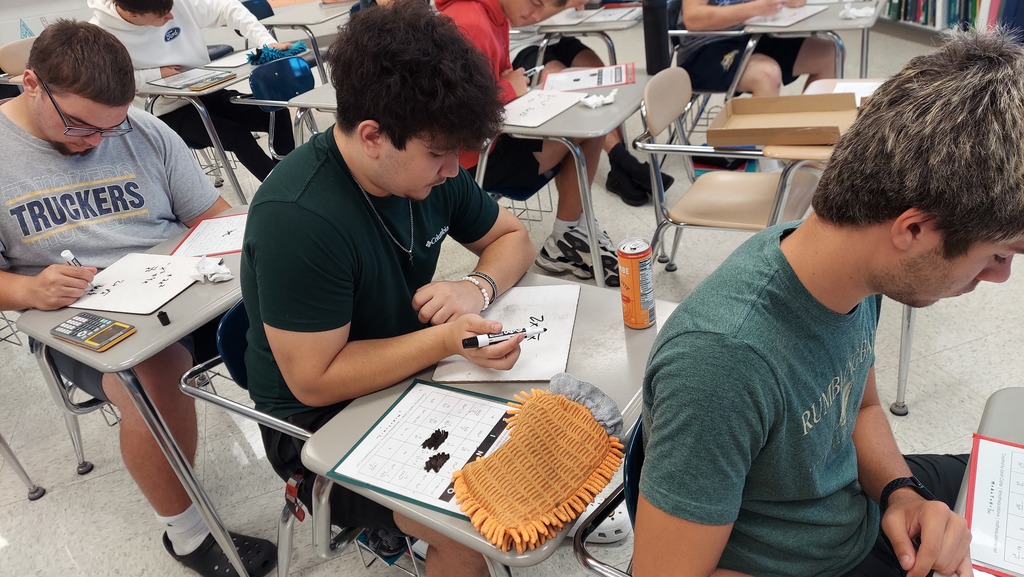 Calculus enjoyed a game of bingo to practice taking derivatives with the power rule.