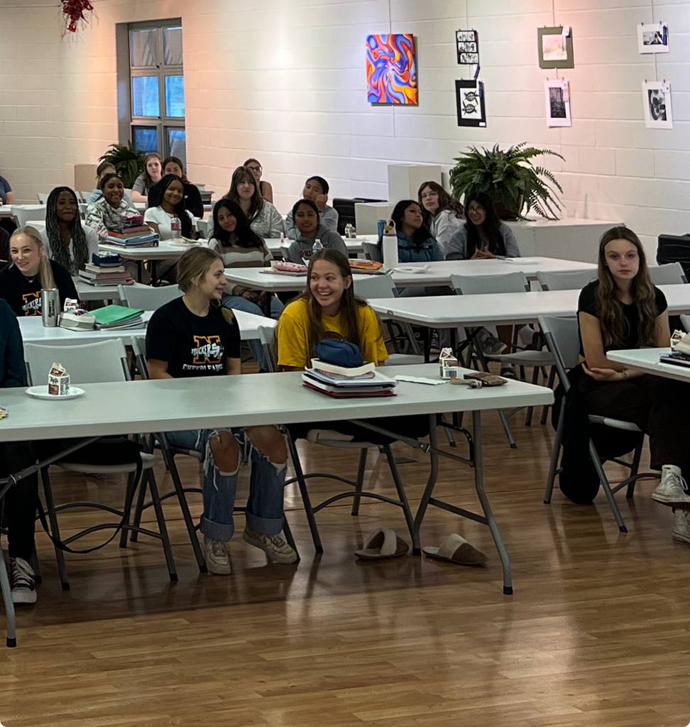 Ms. Beers and Mrs. Roberts welcomed over 50 students for our first Key Club Meeting of the year. Students enjoyed breakfast provided by Mr. Kraft while learning about Key Club and the various opportunities for community outreach. We are so excited to see our club expanding!
