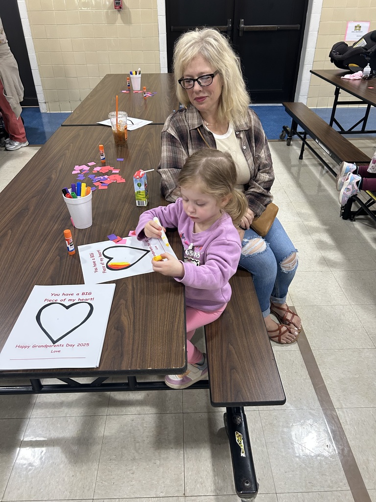 Maplehurst Elementary morning preschool students invited their grandparents to school on Tuesday September 9th.  The students joined their grandparents in listening to a book about grandparents, played bingo, shared a snack and created a craft together.  Everyone enjoyed the time together. 
