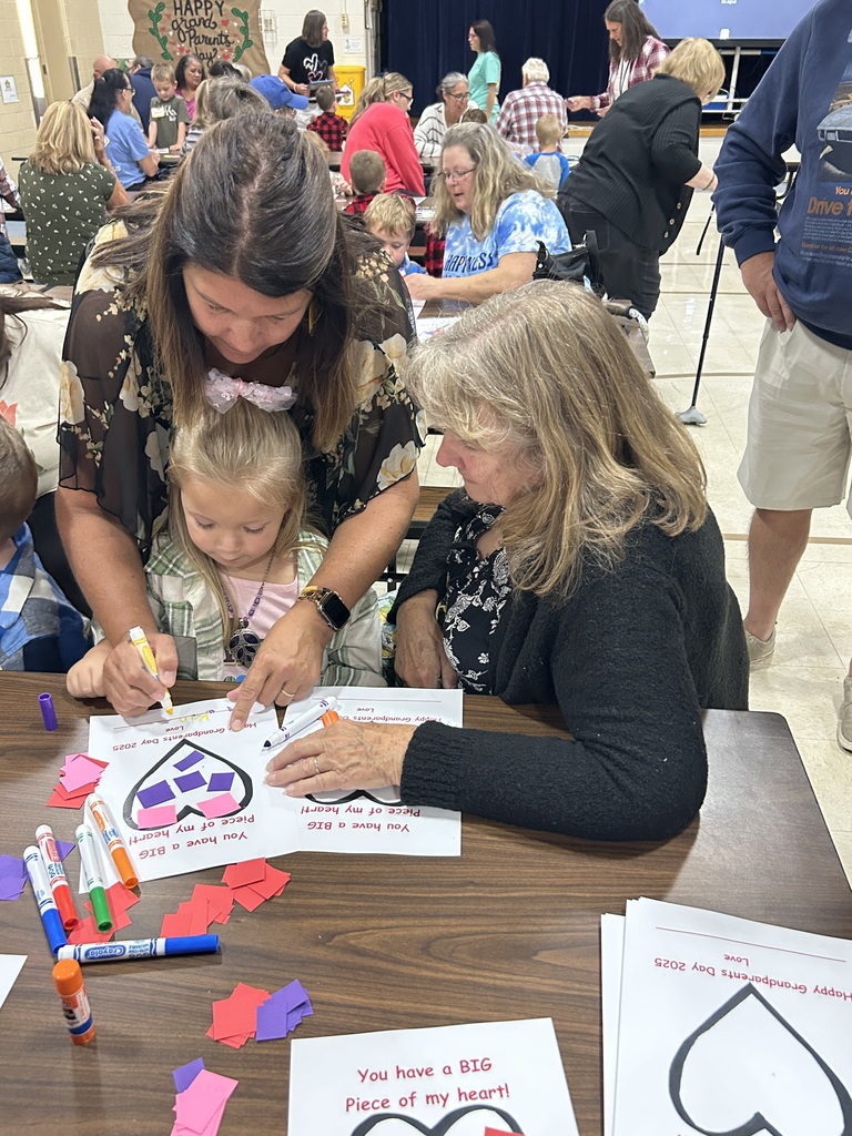 Maplehurst Elementary morning preschool students invited their grandparents to school on Tuesday September 9th.  The students joined their grandparents in listening to a book about grandparents, played bingo, shared a snack and created a craft together.  Everyone enjoyed the time together. 