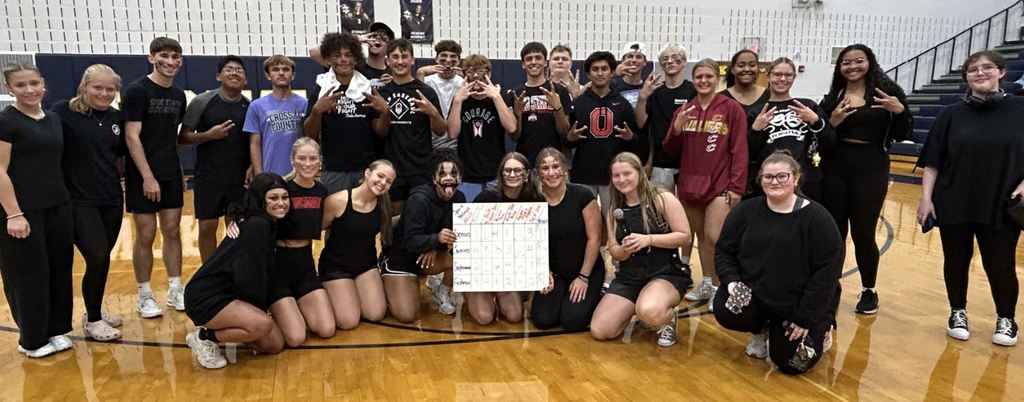 This week is Homecoming Spirit Week at NHS. The seniors were the overall winners of the spirit relays Moday night.  The sophomores won the tug of war competition.