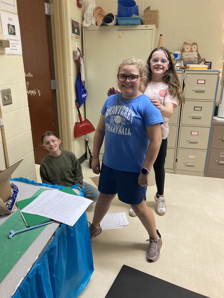 Check out these 5th Grade Blue Squad Scientists. Students chose what they would like to test while practicing the steps of the scientific method.