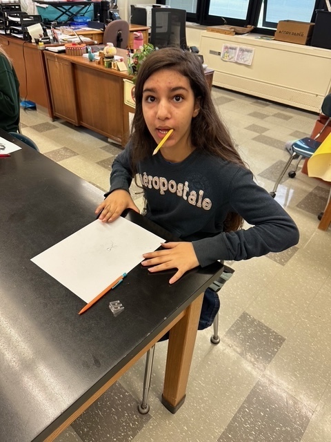 Wed, Oct 15, A local artist Summer Braddock came to share her story with the Mrs. Hovestaedt's 5th period art class where we all tried her style of painting.