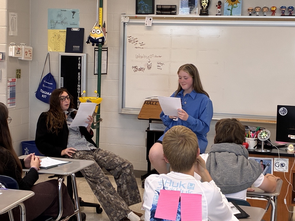 Students from Mr. Whaley's Honors Biology class interviewing scientists whose failures led to changes in society.  Some of these include Percy Spencer's invention of the microwave, Thomas Edison's invention of the lightbulb, Marie Curie's discovery of Radium & Polonium.  