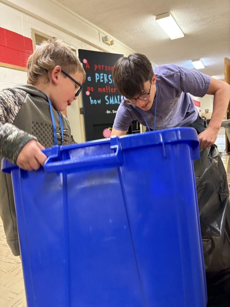 This week at Maplehurst Elementary students from Mrs.Cannon’s class are leading the school. Coen Malyj greets students as they enter the building. Layne Scott and Kylie Rios helped Mr. Moore do the announcements. Ellie Gray, Ivy Groves and Anesly Mazariegos collected the recycling with the help of TLC students Gavin, Emerson and Zavi.