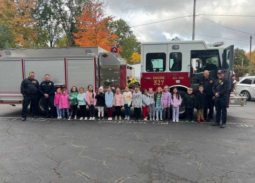 Mrs. Cannon's 1st grade students at Maplehurst Elementary School spent the week learning about community helpers and even created their own cardbox box community buildings! A big thank you to our special visitors who brought their learning to life:  Mike Conney - Huron County Sheriff's Office Kristin Sabbato - Fisher Titus Registered Nurse Nick Shullick - Norwalk Sanitation Department  Dan Strayer and Kevin McGraw - Norwalk Fire Department Michelle Mancuso - Huron County Humane Society   Our students loved learning how these community helpers keep Norwalk safe, clean, and cared for! 