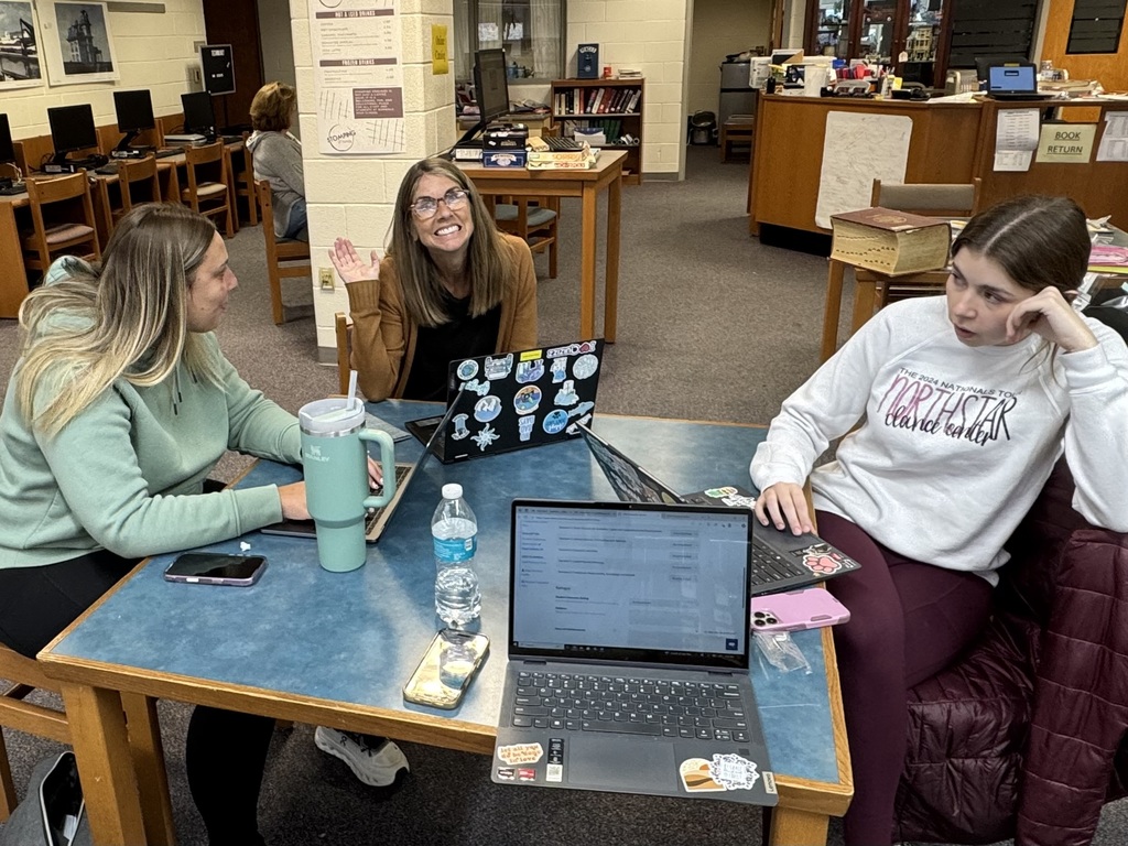 Main Street Staff working diligently during Professional Development Day!