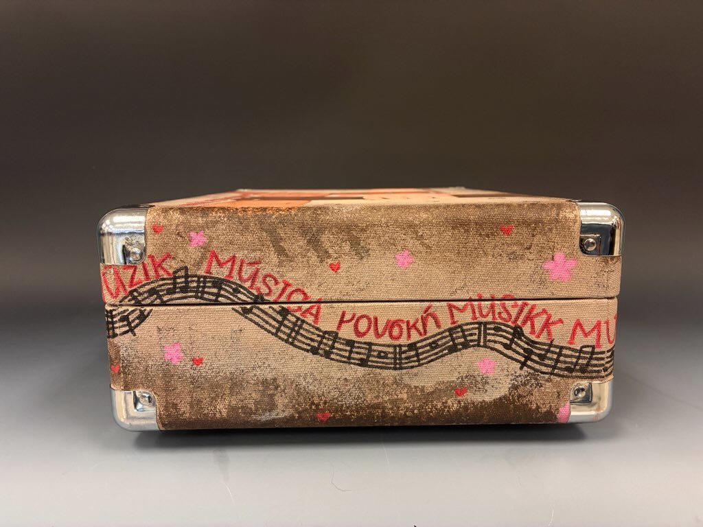 Check out what the NHS art department has been working on for a contest with Crosley Custom Record player.  Students in Mrs. Hipp's Painting and Ms. Boyer's Advanced Drawing Banded together to design the record player. We are going to need your help Starting November 3rd-7th with daily voting so we can win our region to get in the finals.   You can help right now...every like on this post also counts as a vote!  #CrosleyCustomCruiser2025