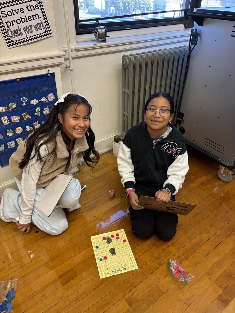 Mrs. Baker’s class had fun using tic tac toe to learn multiplication!  