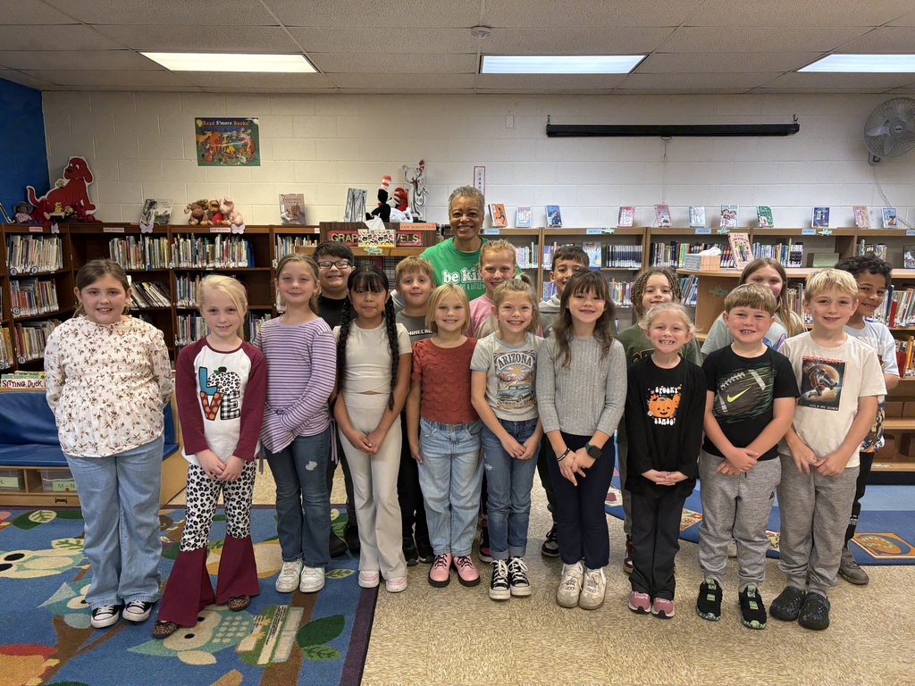 It's our first Bucket Fillers of the year. Each quarter each class picks a Bucket Filler and we have a special lunch (Kraft and Carrie) and they get a special prize bag. Have a great weekend!