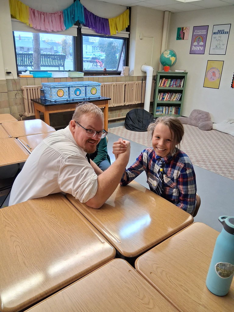 Halloween fun on the 5th Grade Blue Squad Team!  