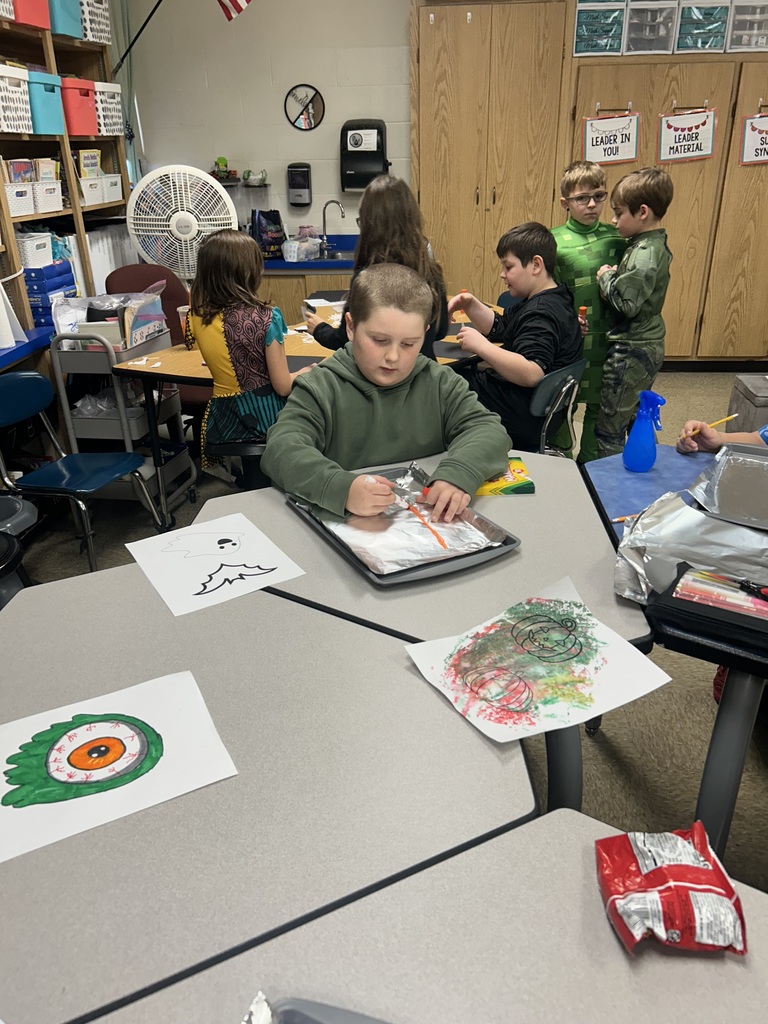 Mrs. Kalizewski’s Class enjoying some Halloween Fun!