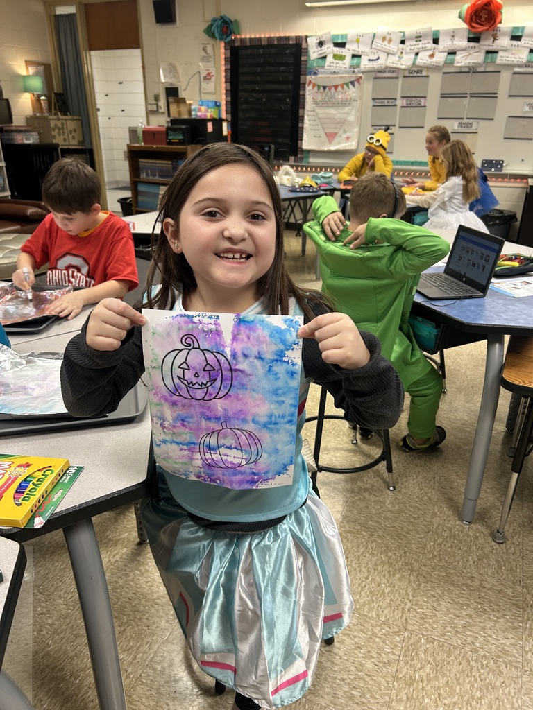 Mrs. Kalizewski’s Class enjoying some Halloween Fun!