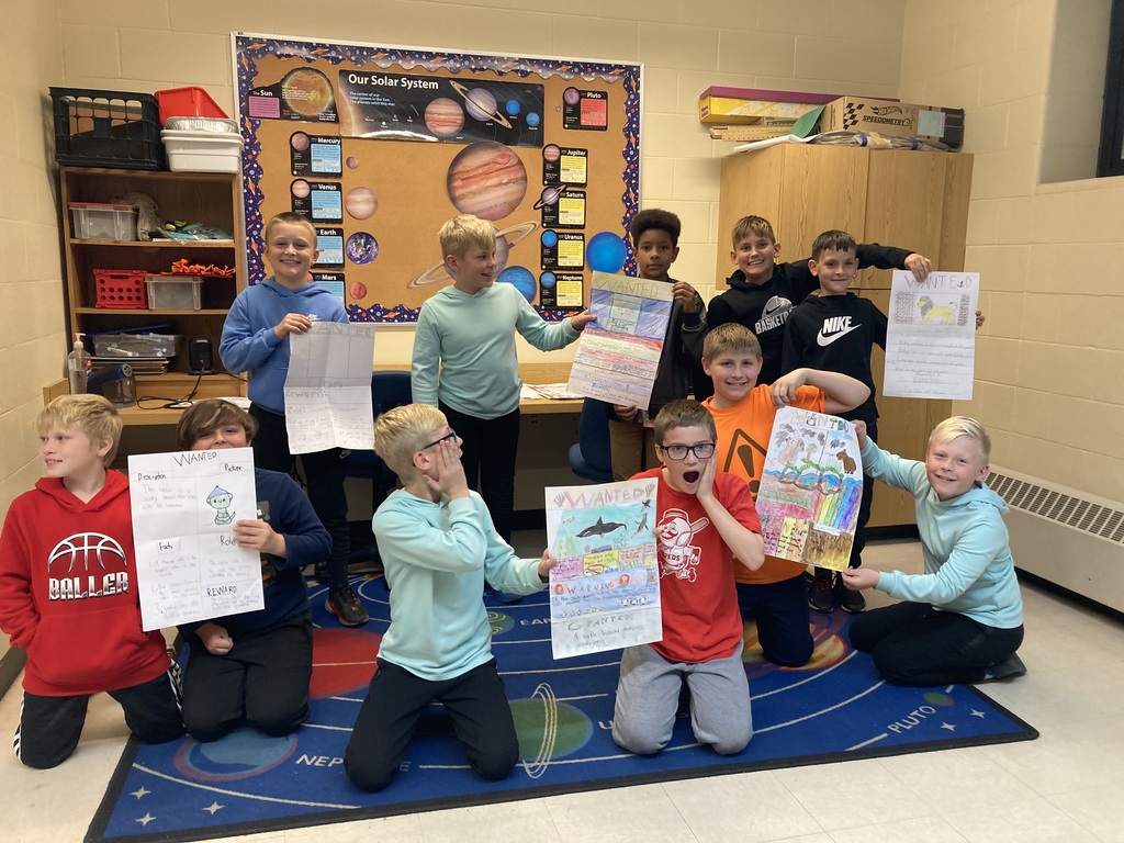 Students on the 5th Grade Blue Team recently explored the importance of balance within ecosystems through a creative science project. Each student designed a food chain and examined what would happen if one key organism went missing. They had a lot of fun creating the projects and presenting them. Good work, Team Blue! 💙