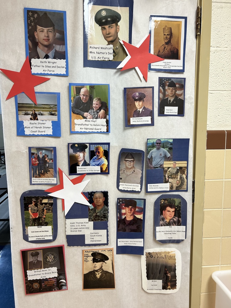 Maplehurst Elementary is ready to honor Veterans on Tuesday. The students have worked hard to decorate the school to welcome the Veterans. All Veterans are welcome to come and visit with the students during our lunch times, 11:00-12:30, come and stay as long as or as little as you can. Thank you for your service.