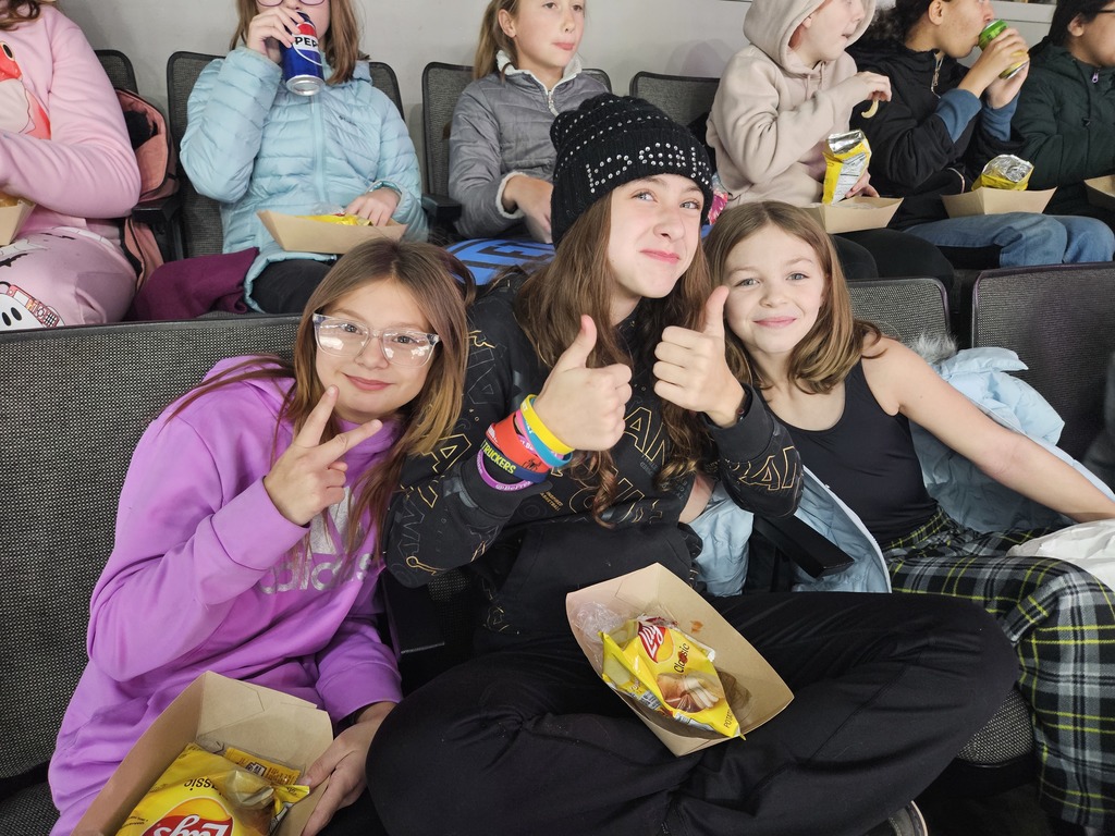 Students at League St. got to celebrate good grades and behavior for the 1st quarter by attending a Walleye game in Toledo on Wednesday!