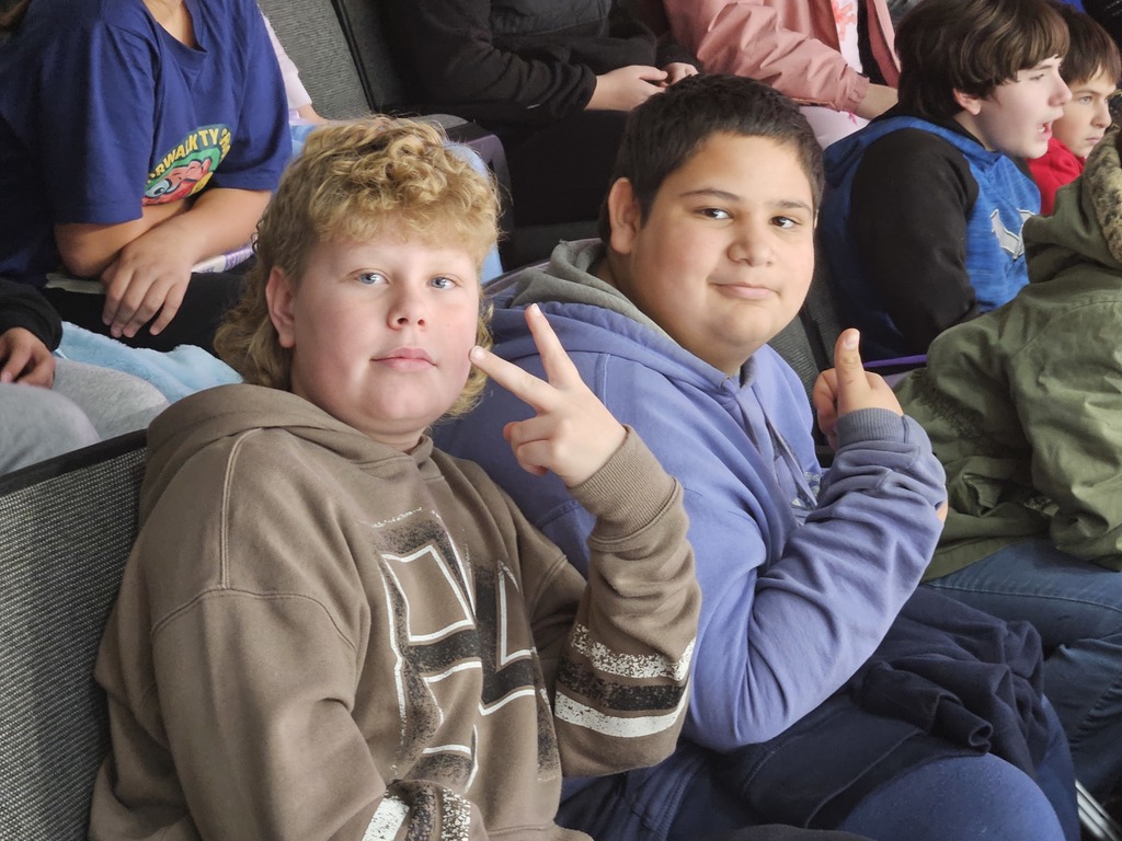 Students at League St. got to celebrate good grades and behavior for the 1st quarter by attending a Walleye game in Toledo on Wednesday!