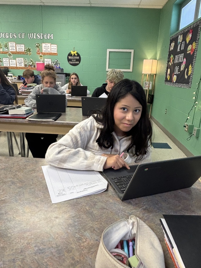 Students in Mrs. Schlotterer’s Independent Living classes have been working on a grocery shopping on a budget project. They have to plan 3 days worth of healthy meals and “shop” online at Walmart, while staying within their allotted budget. Several students were shocked at how fast the grocery bills added up!