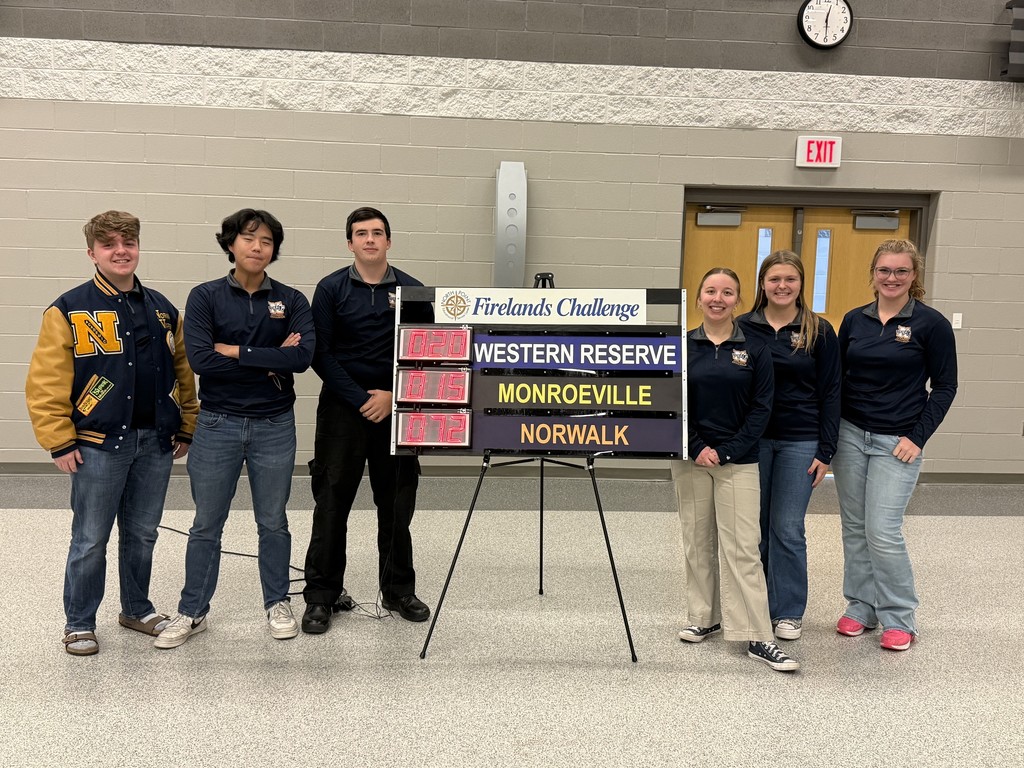 Academic challenge team. Currently in first place in the team standings.