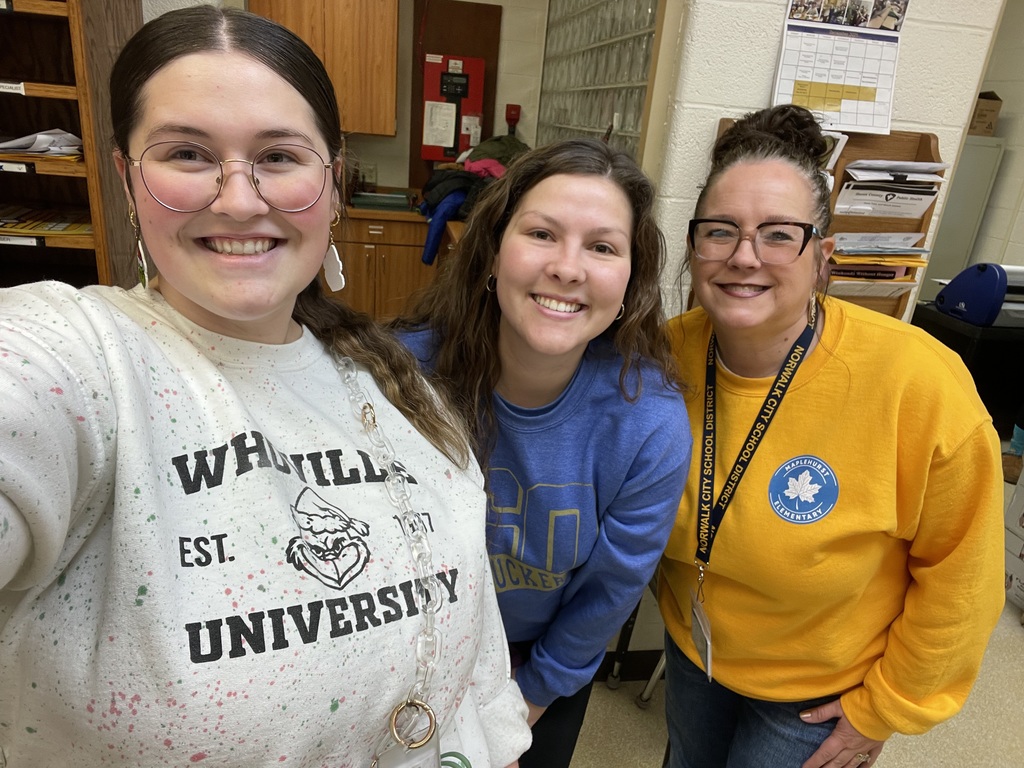 As part of the staff twelve days of Christmas at Maplehurst, Friday December 5th was Devon day! Staff wore their favorite Devon shirts! Devon has been an educational assistant with Norwalk for many years, she is very creative and always coming up with new ideas. Devon can make shirts, sweatshirts, cups, cake pops, she does raffles on FB and permanent jewelry. She also creates shirts for kids! If you ever need anything be sure to look up Devon Schneiter! Thank you Devon for all you do.