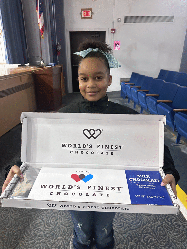 Main Street students had a blast at their fundraiser rewards assembly! The money raised from the World's Finest Chocolate fundraiser will go towards field trips, end of quarter and end of year celebrations, and other activities throughout the school year.