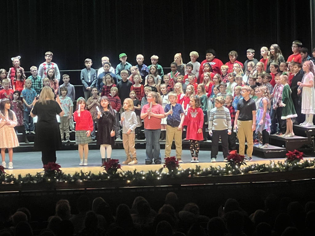 Pleasant Third Grade General Music students presented, "Ring in the Season" on Tuesday, December 9th.  What a great way to start the holiday season! 
