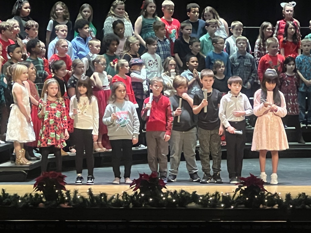 Pleasant Third Grade General Music students presented, "Ring in the Season" on Tuesday, December 9th.  What a great way to start the holiday season! 