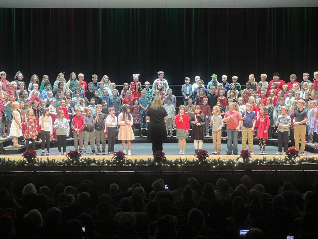 Pleasant Third Grade General Music students presented, "Ring in the Season" on Tuesday, December 9th.  What a great way to start the holiday season! 