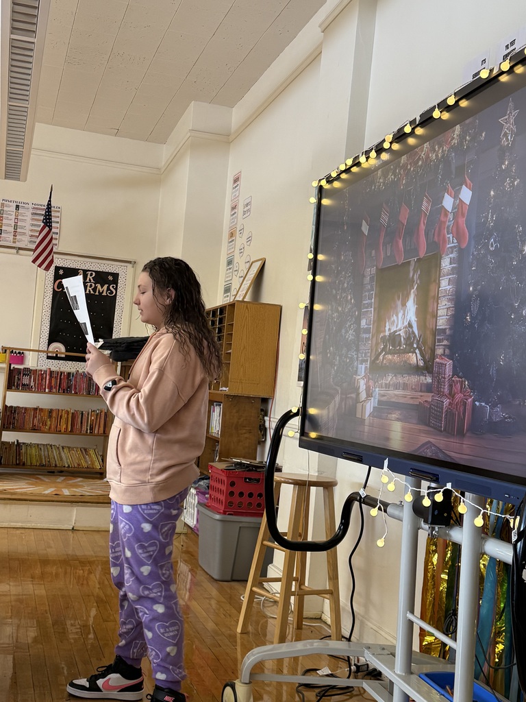 The students in Mrs. Montague’s room have been putting so much effort into creating their own winter stories! Today, we celebrated their hard work with a readers’ theater, and they did such a great job!