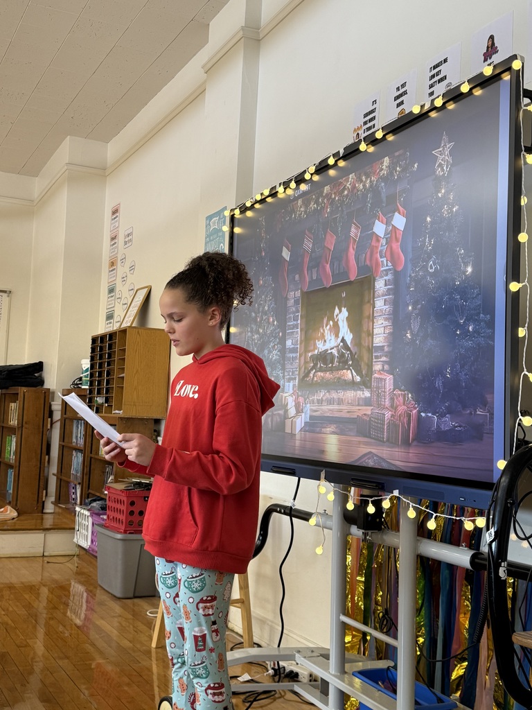 The students in Mrs. Montague’s room have been putting so much effort into creating their own winter stories! Today, we celebrated their hard work with a readers’ theater, and they did such a great job!