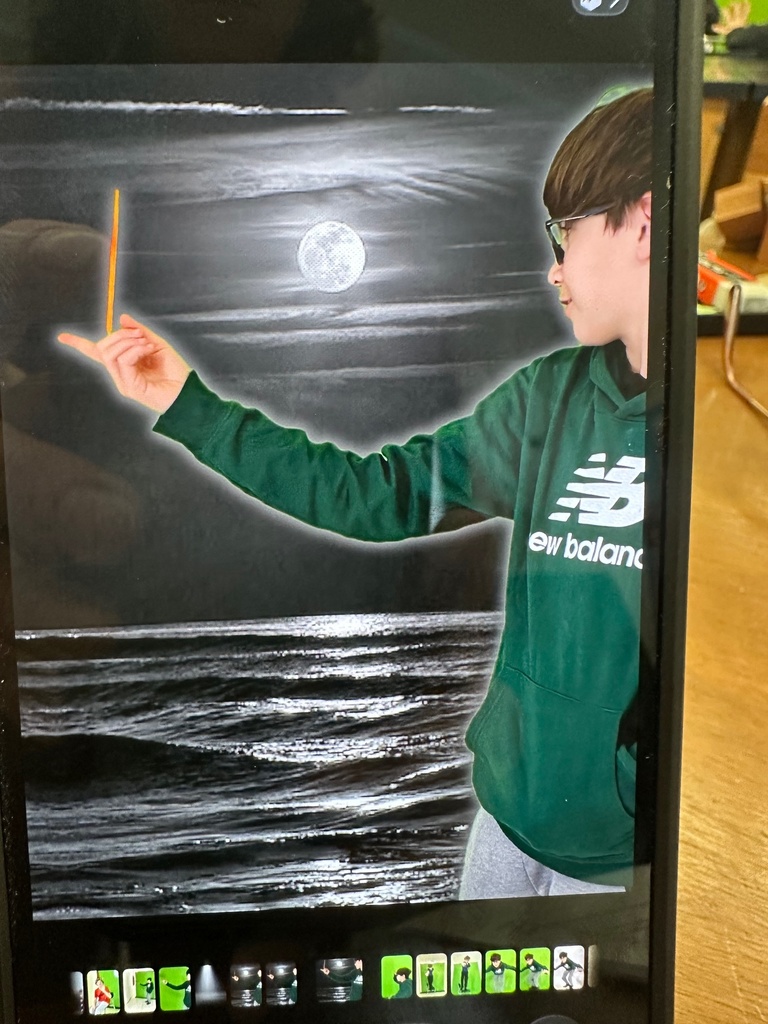 Middle Schoolers and Special effects Photo Project