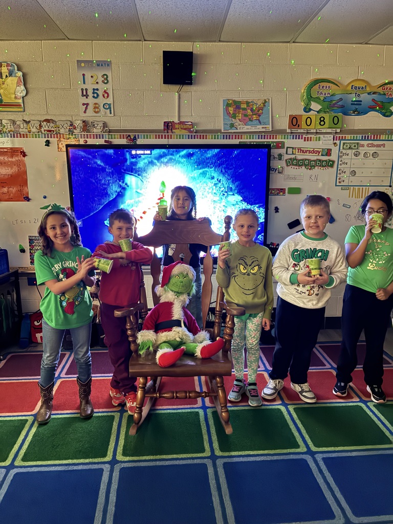 Merry Christmas from the Grinch and Mrs. Alexander’s class