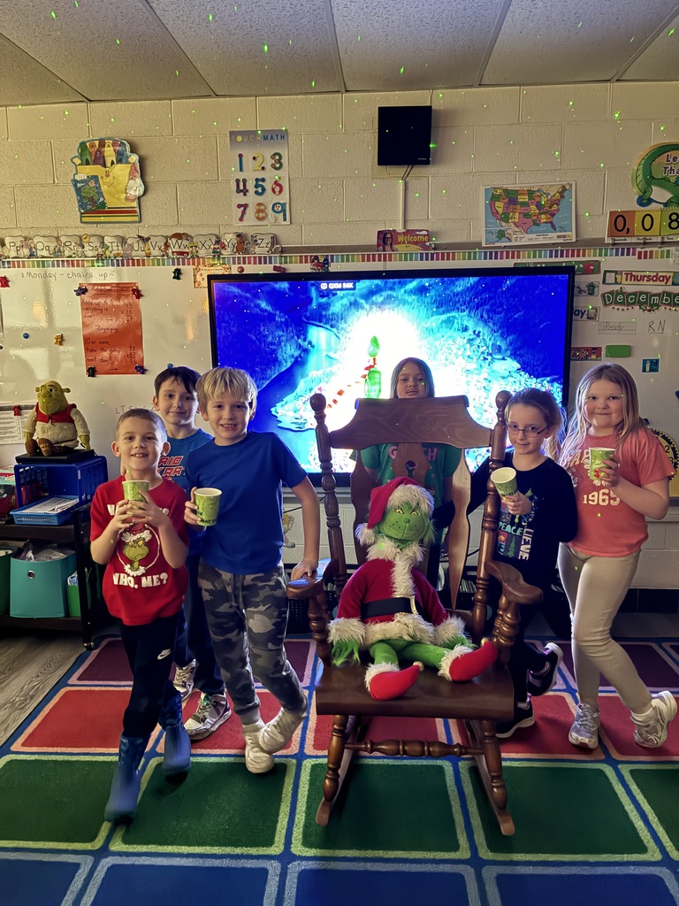 Merry Christmas from the Grinch and Mrs. Alexander’s class
