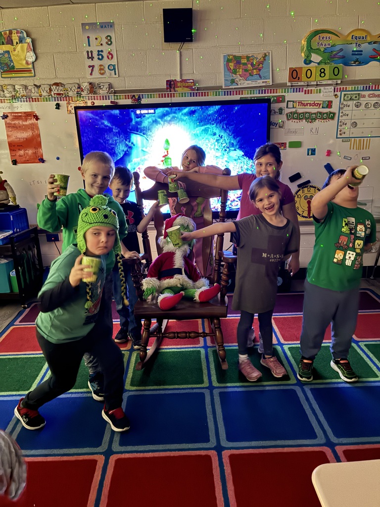 Merry Christmas from the Grinch and Mrs. Alexander’s class