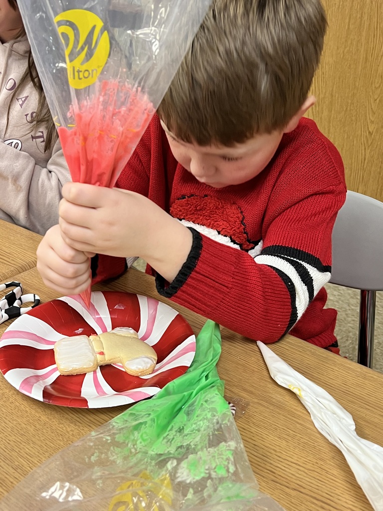Second Graders are having some Christmas fun in Mrs. Gamble’s Classroom!