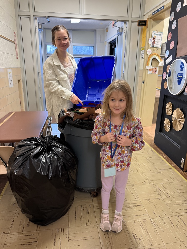 Mrs. Ehret's class is kicking off 2026 as the student leaders this week. Kolsten and Charlotte started the day doing the announcements with Mr. Moore. TLC students assisted John, Elsie and Skylar with collecting the recycling and Jagger and Kinzley greeted students as they entered the building.