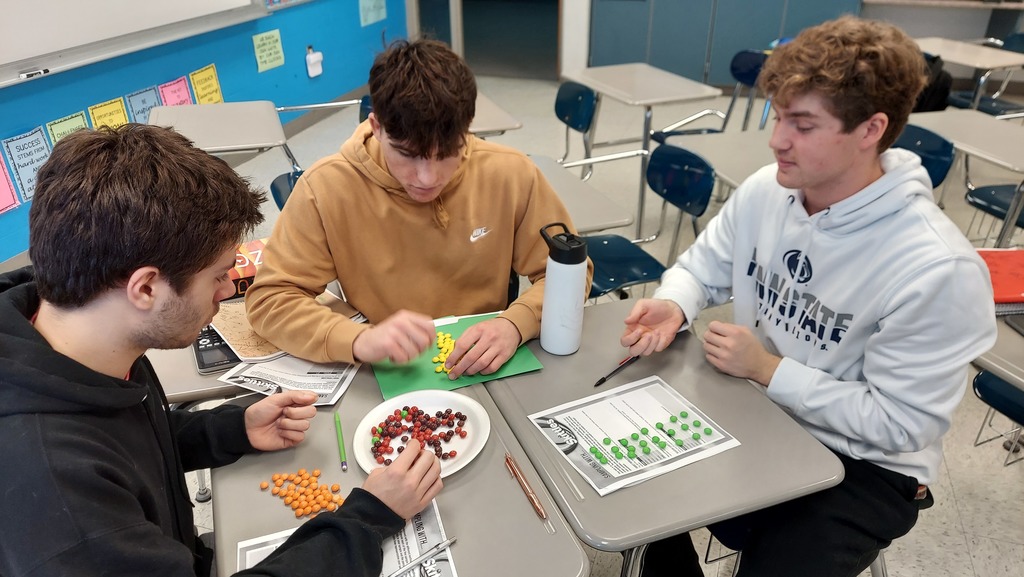 CCP Stats used Skittles to practice using different sampling techniques