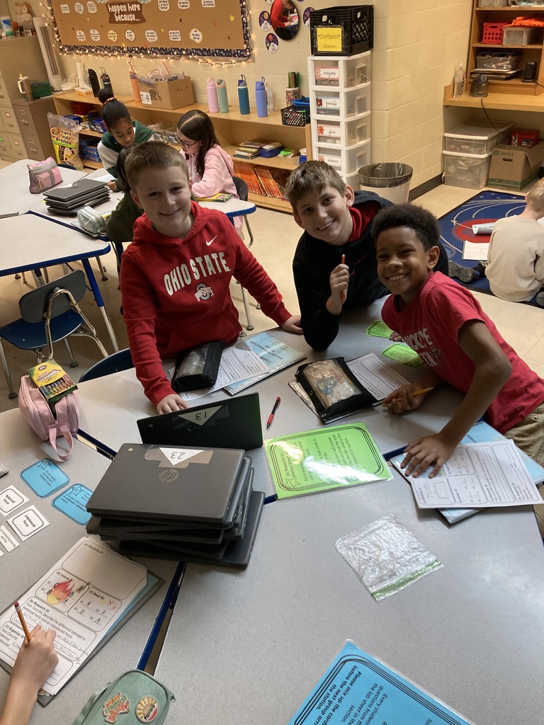 Fifth graders in Mrs. Steffanni's science class are exploring the difference between balanced and unbalanced forces through activities that support a variety of learning styles.