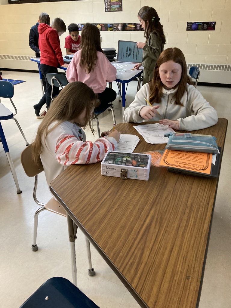 Fifth graders in Mrs. Steffanni's science class are exploring the difference between balanced and unbalanced forces through activities that support a variety of learning styles.
