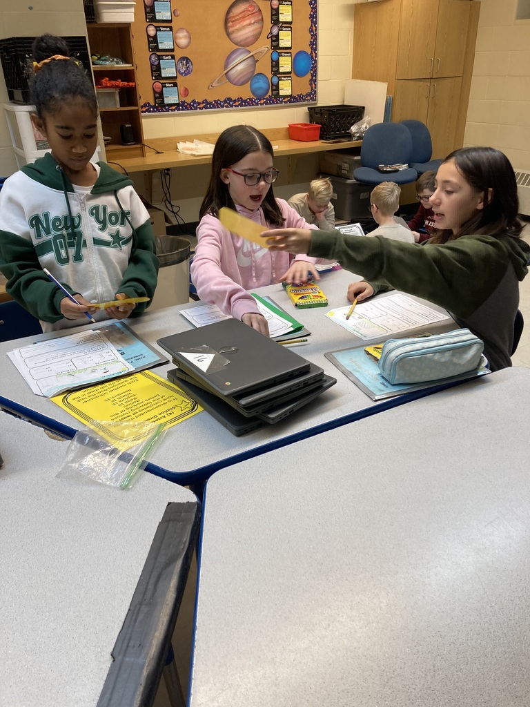Fifth graders in Mrs. Steffanni's science class are exploring the difference between balanced and unbalanced forces through activities that support a variety of learning styles.
