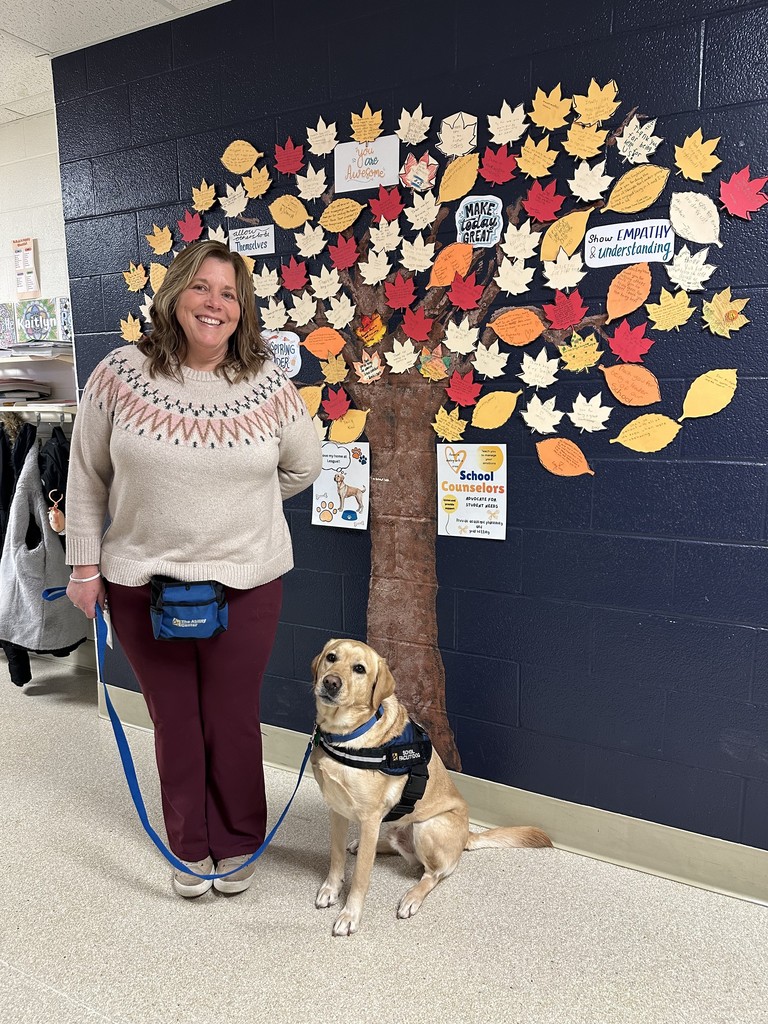 Last week, for National School Counseling Week, we celebrated the amazing Mrs. Englehart and everything she does for students and staff. Everyone across the 6th grade was given a leaf to write a gratuitous message to Mrs. Englehart. We then displayed them on the hallway Support Tree! Thank you and Kepler so much for your continued dedication to the wellbeing and safety of us at League! 