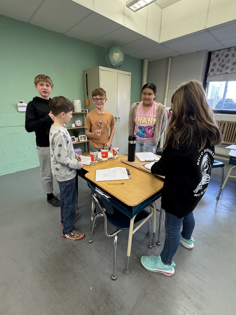 Fifth graders on the Gold Stars team wrapped up their sound energy unit with hands-on labs!  They experimented with manipulating sound waves, creating different pitches, and discovering how sound can be reflected or absorbed.  They're excited to move on to light waves next!