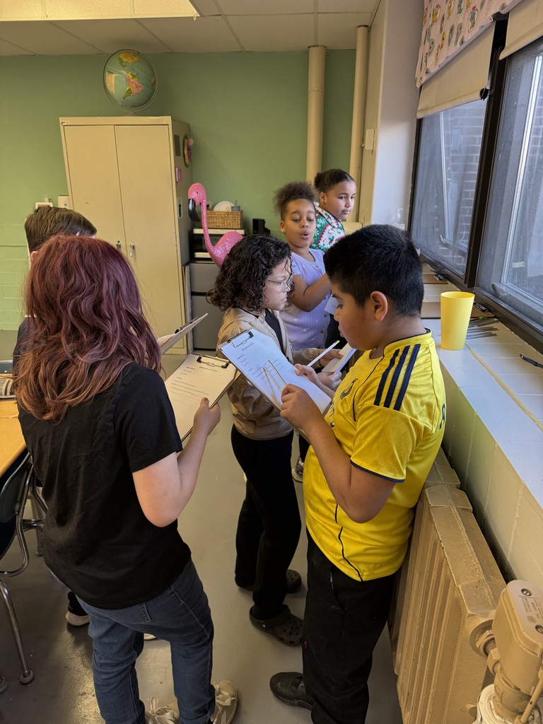 Fifth graders on the Gold Stars team wrapped up their sound energy unit with hands-on labs!  They experimented with manipulating sound waves, creating different pitches, and discovering how sound can be reflected or absorbed.  They're excited to move on to light waves next!