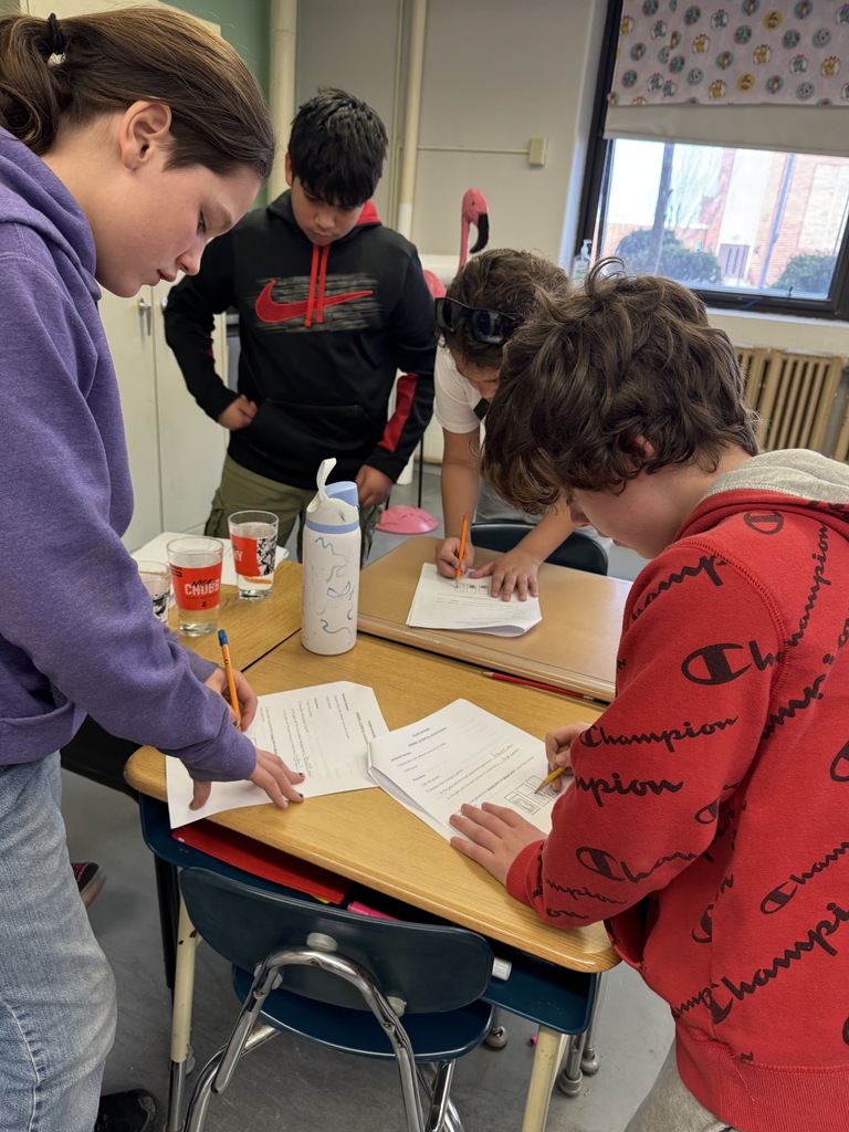 Fifth graders on the Gold Stars team wrapped up their sound energy unit with hands-on labs!  They experimented with manipulating sound waves, creating different pitches, and discovering how sound can be reflected or absorbed.  They're excited to move on to light waves next!