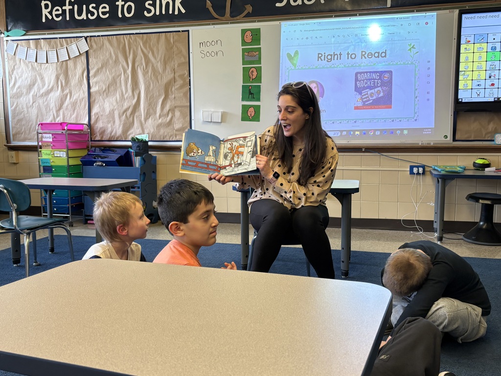 Maplehurst Guest Readers  on Thursday and Friday included: Principal Ken Moore, Director of Pupil Services Ratiba Stillman,  District representative Jenicka Reamer, Trooper Cole, Lt. Schowow, School resource office Mike Conney,  Firefighter Adam Butler and central office secretary Kim McConegly. Maplehurst Staff and students want to send a big thank you to all who came to read this week, your time with us was appreciated. 