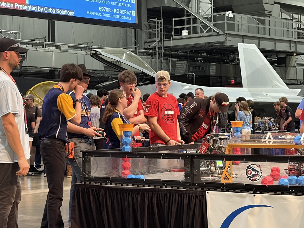 NERD Nation teams 3264E, 3264K, 3264T, & 3264X competed at the 2026 Ohio State VEX Robotics State Championships on March 6 & 7 at the National Museumn of the US Air Force in Dayton, Ohio.  Congrats to all teams for qualifying and to 3264T for their Judges Award.  