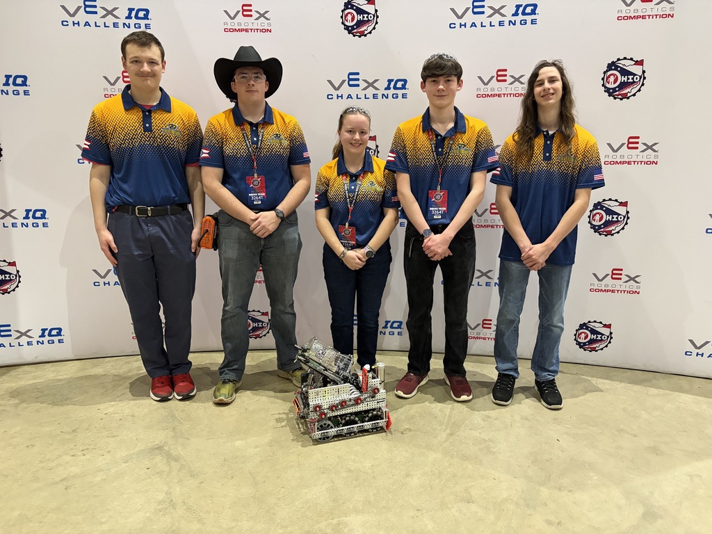 NERD Nation teams 3264E, 3264K, 3264T, & 3264X competed at the 2026 Ohio State VEX Robotics State Championships on March 6 & 7 at the National Museumn of the US Air Force in Dayton, Ohio.  Congrats to all teams for qualifying and to 3264T for their Judges Award.  