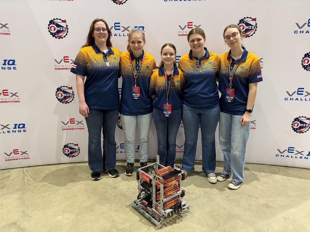 NERD Nation teams 3264E, 3264K, 3264T, & 3264X competed at the 2026 Ohio State VEX Robotics State Championships on March 6 & 7 at the National Museumn of the US Air Force in Dayton, Ohio.  Congrats to all teams for qualifying and to 3264T for their Judges Award.  