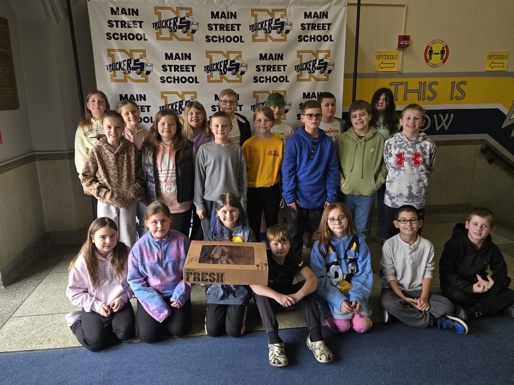 Main Street School recently participated in "Coin Wars" to raise money for the Rainbow Babies and Children's Hospital. As a school we raised $804.66. This was done with the high school to go along with their Dance Marathon. Mr. Caponi's class was the winning homeroom and enjoyed donuts and extra recess!