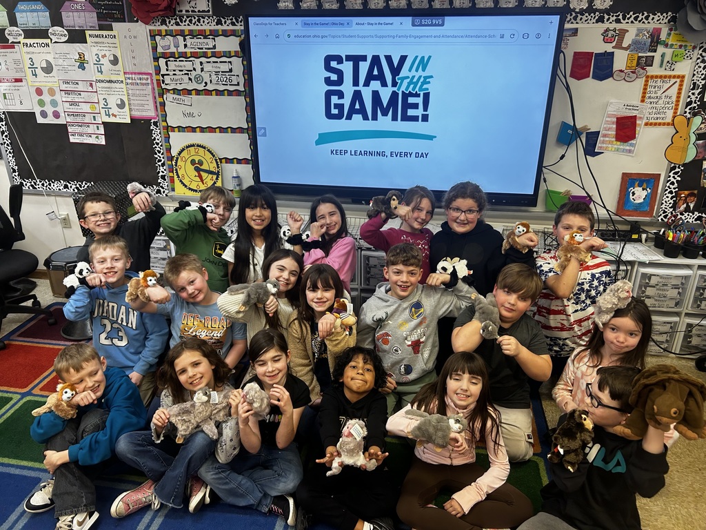 Mrs. Martin's class won the March Madness Attendance Challenge!